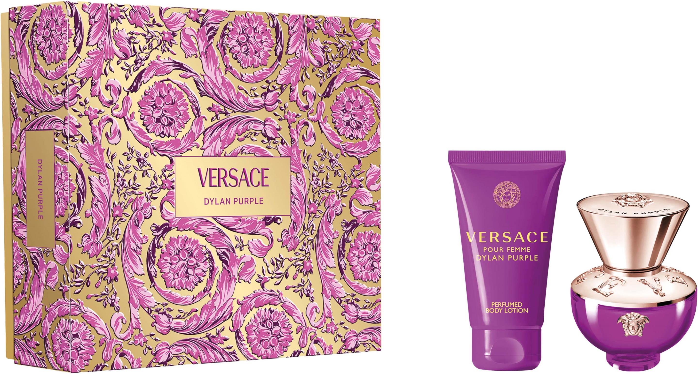 Versace Pattern Box Versace Gift Set Dylan Purple EdP + Body Lotion | lyko.com