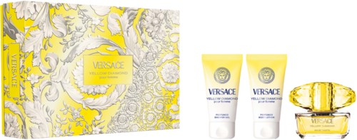 Versace Yellow Diamond Pour Femme EdT 50 ml & Shower Gel 50 ml & Body Lotion 50 ml