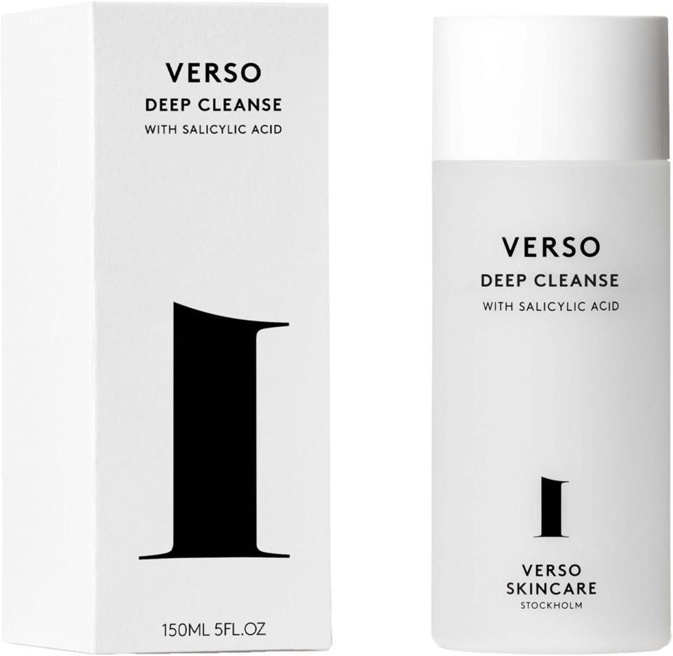 Verso Skincare N°1 Deep Cleanse With Salicylic Acid 150 ml | lyko.com