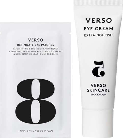 Verso Skincare Eye Care Bundle Eye Patch 1 pc & Eye Cream 15 ml