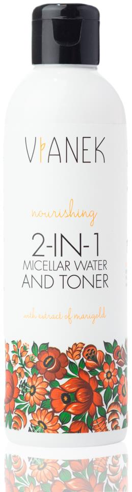 VIANEK Nourishing 2-in-1 Toner and Micellar Water 200 ml