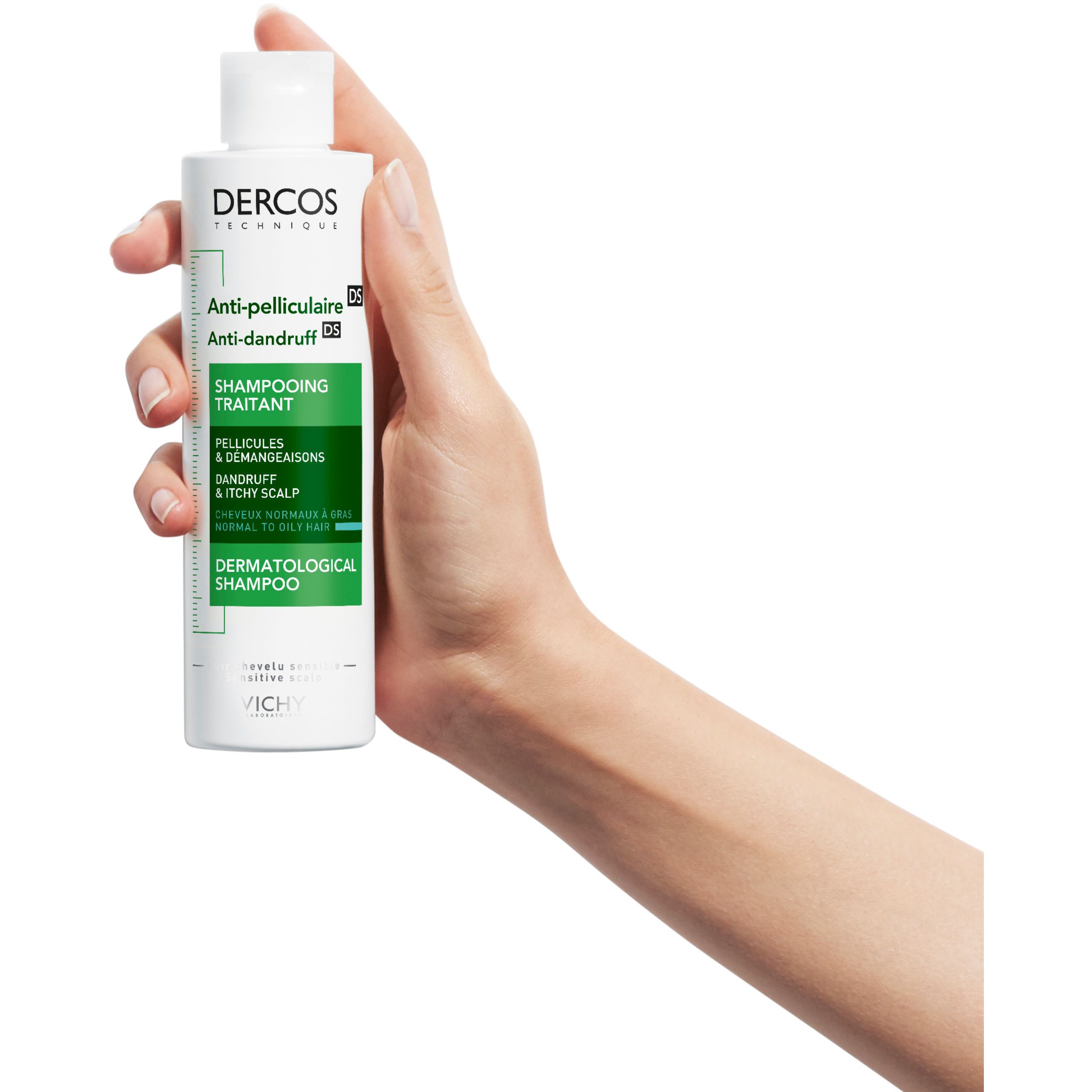 VICHY Dercos Technique Anti-dandruff Shampoo for Normal to Oily Hair (obrázok 3)