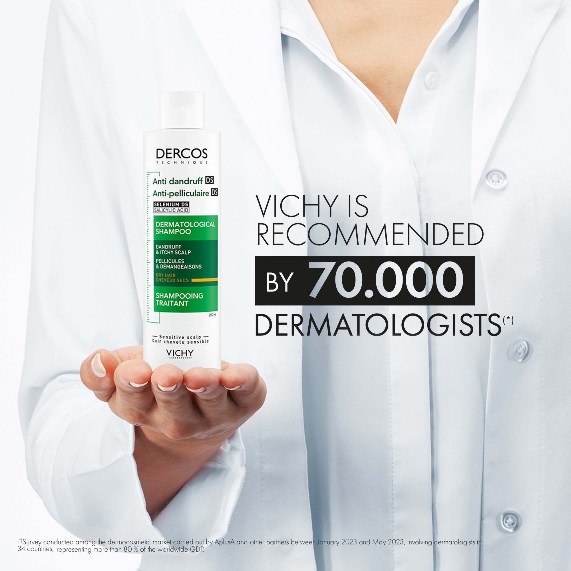 VICHY Dercos Technique Anti-dandruff Shampoo for Dry Hair (obrázok 5)