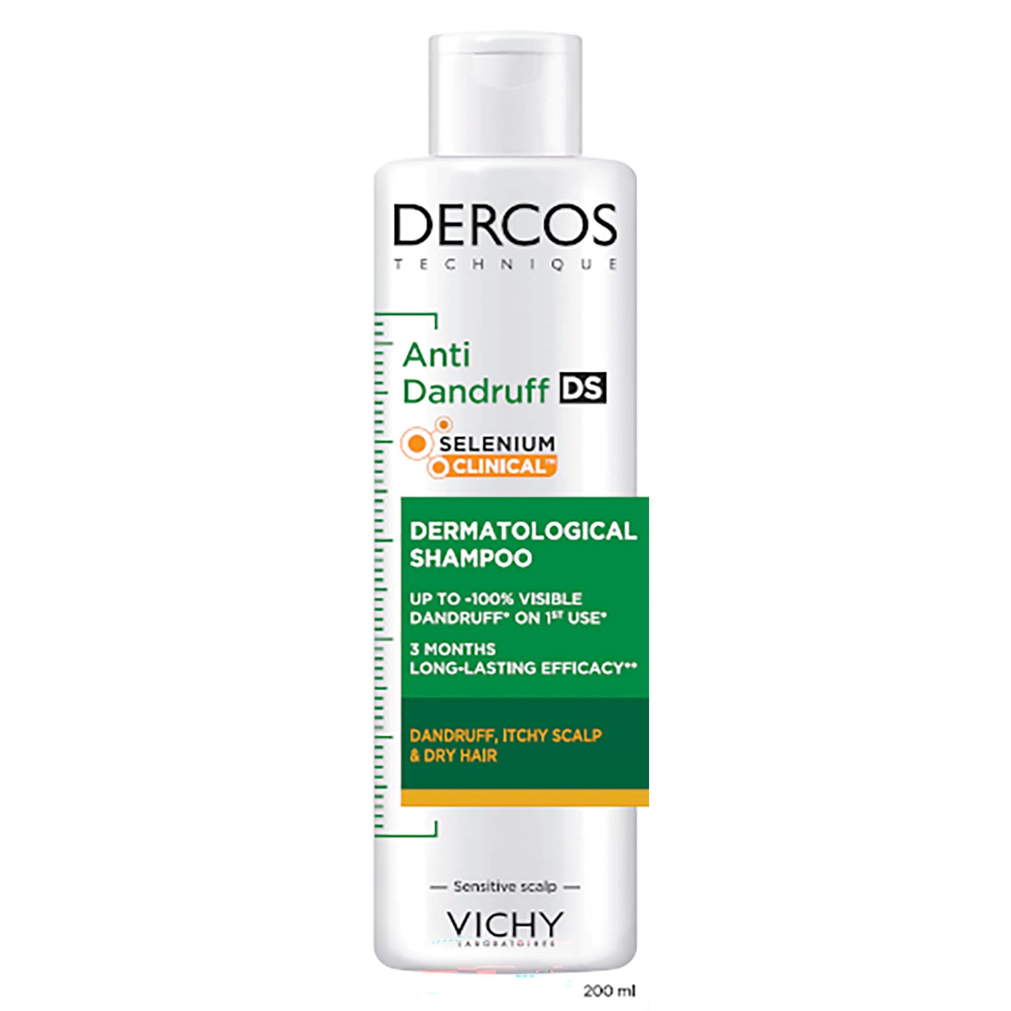 Vichy Dercos Technique Anti-Dandruff Shampoo Dry Hair 200 ml