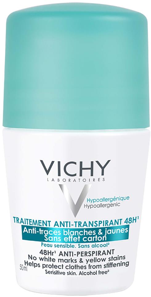 Vichy Anti-Trace antiperspirant deodorant roll-on 48h 50 ml