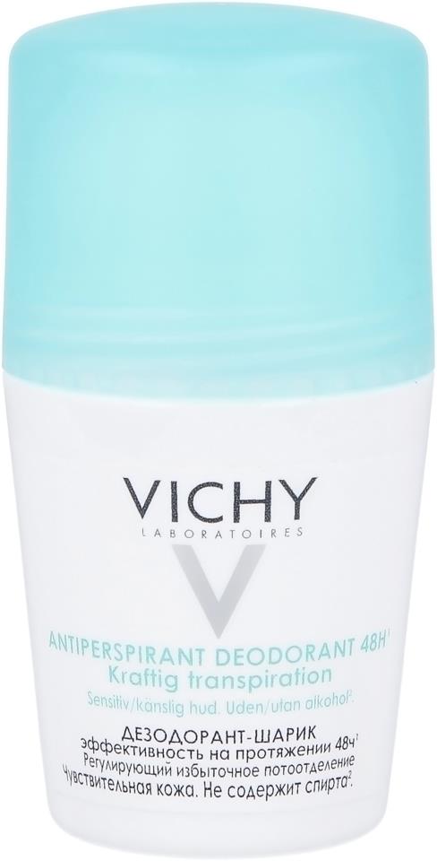 Vichy antiperspirant deodorant roll-on 48h