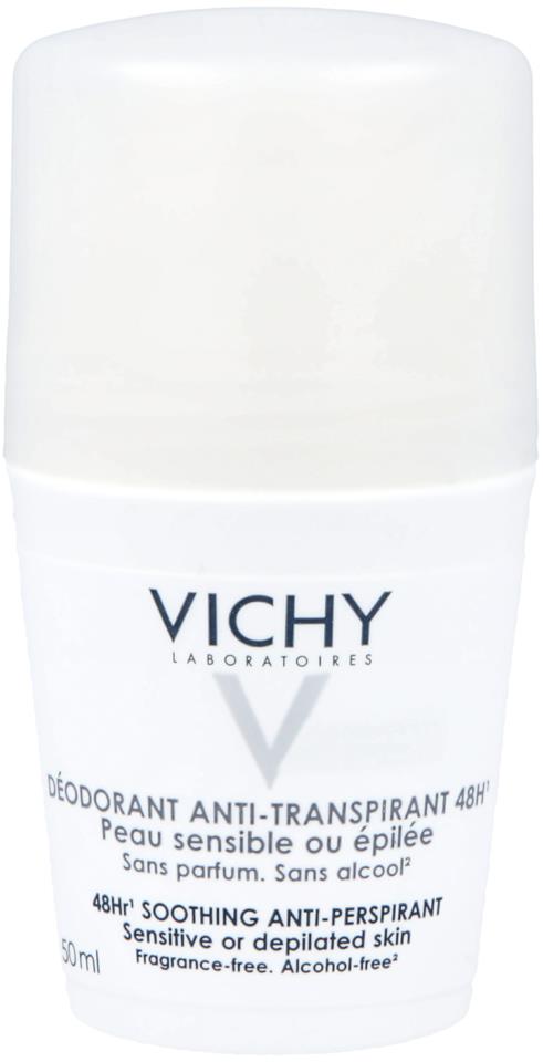 Vichy Antiperspirant Deodorant Roll-on 48h. Parfumefri. 