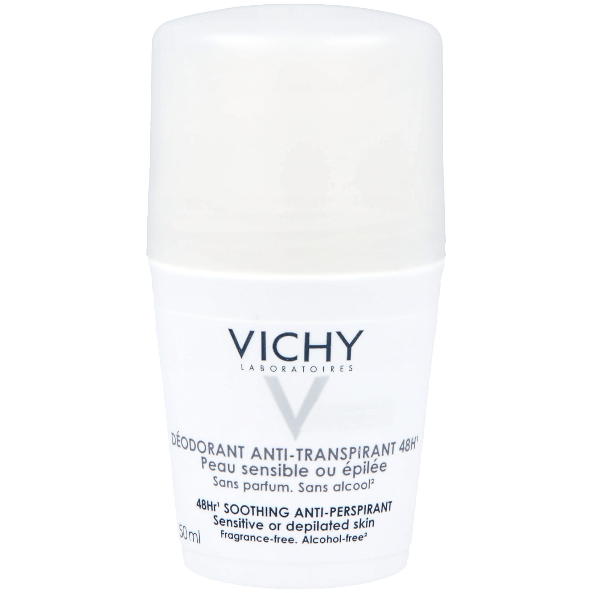 Läs mer om VICHY Deodorant antiperspirant deodorant roll-on 48h. Utan parfym. 50