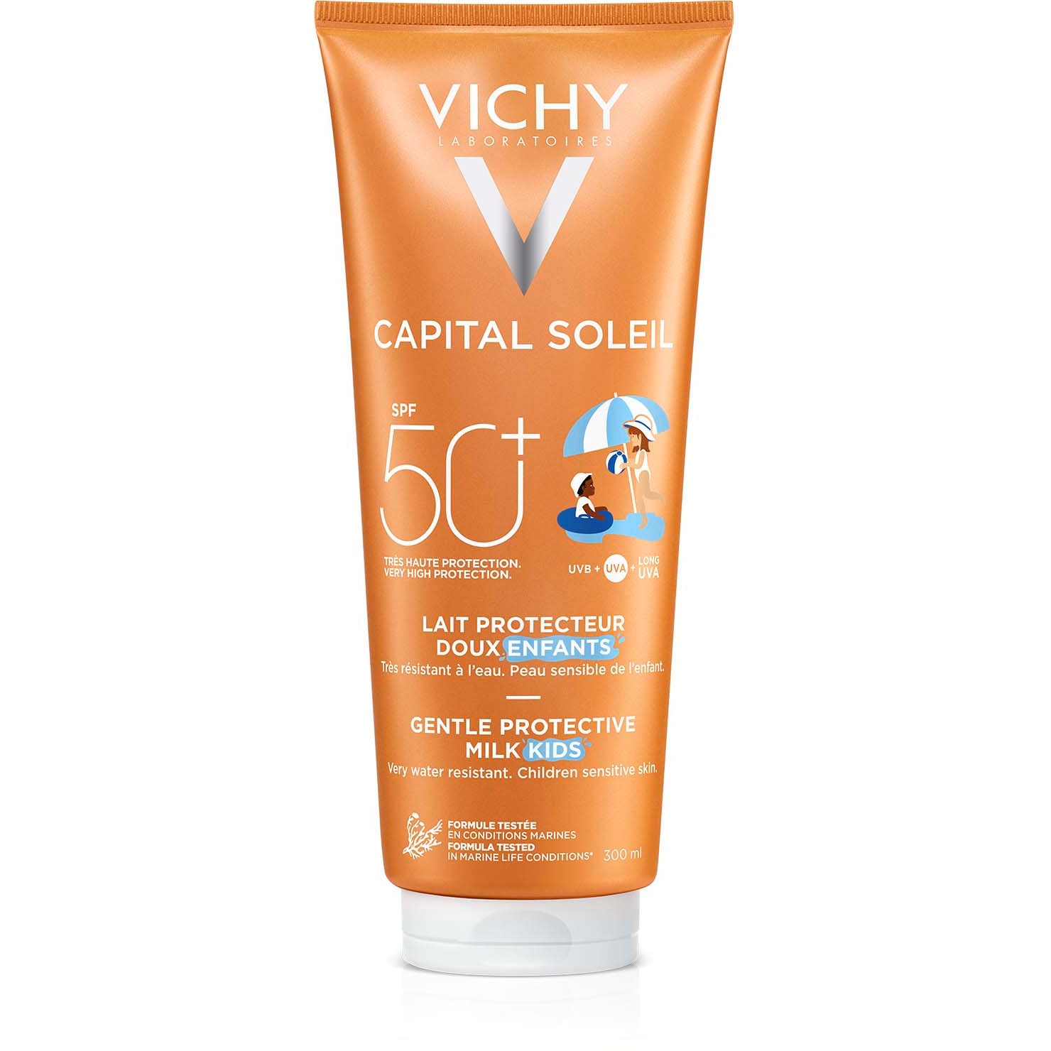 VICHY Capital Soleil Gentle Protective Milk Kids SPF50+ 300 ml