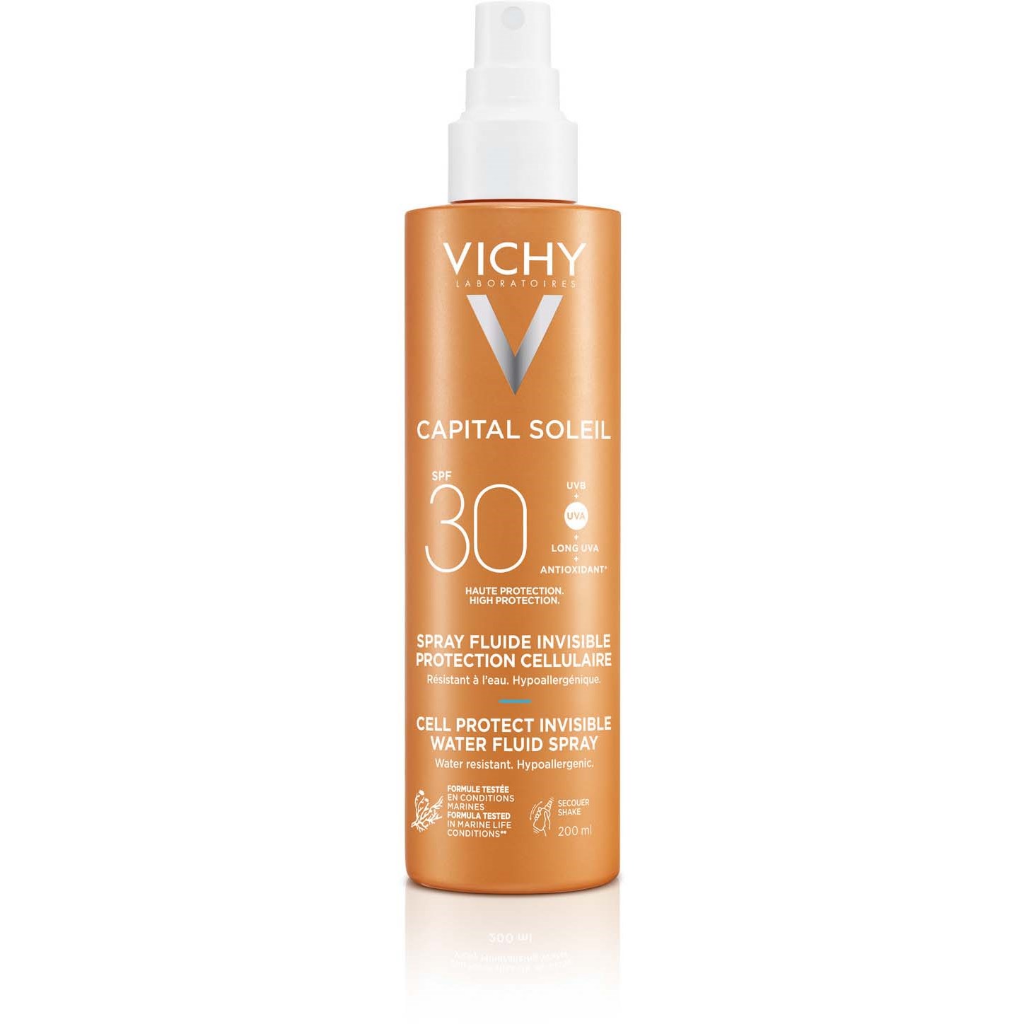 Läs mer om VICHY Capital Soleil Cell Protect Invisible Water Fluid Spray SPF30 20