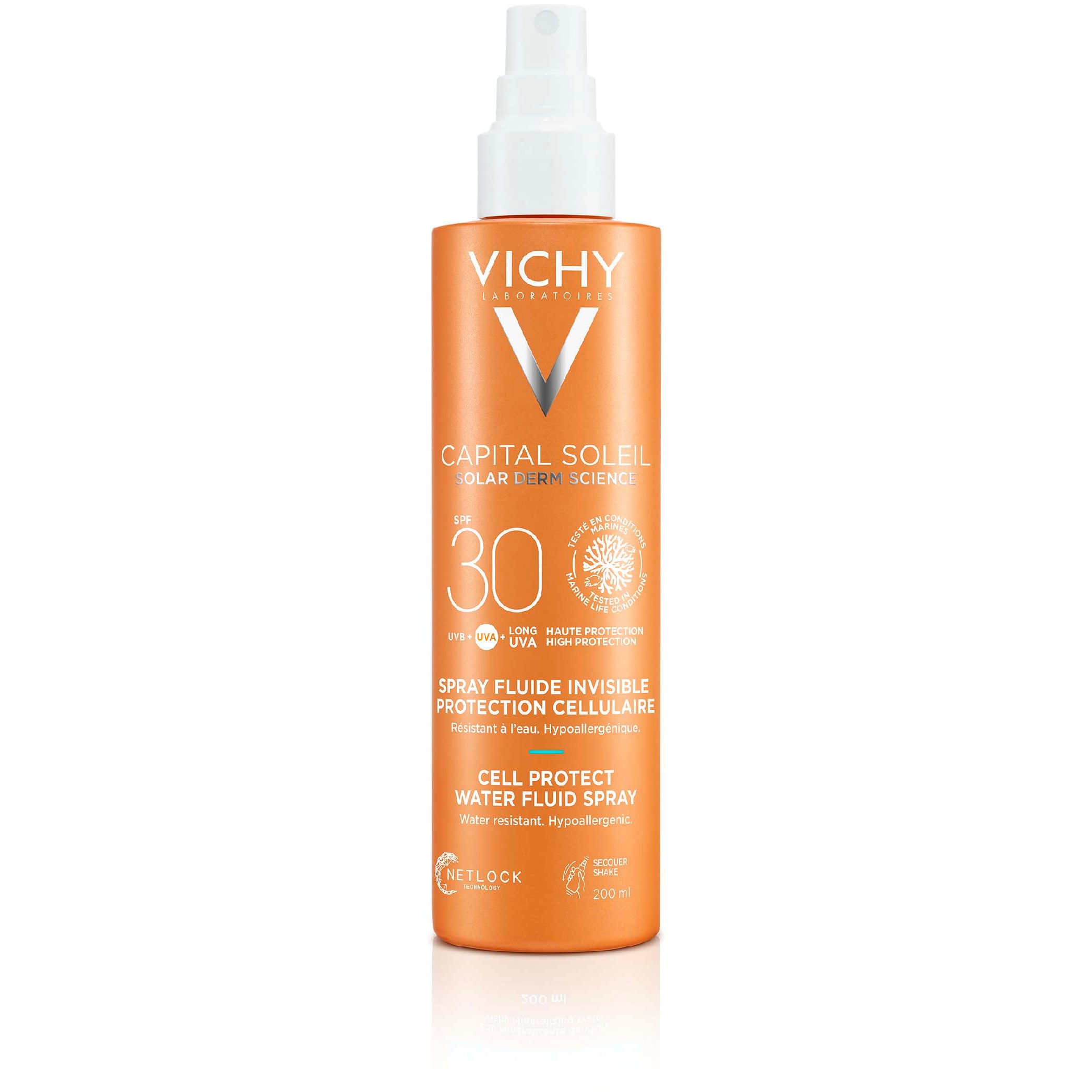 VICHY Capital Soleil Cell Protect Water Fluid Spray SPF 30 200 ml