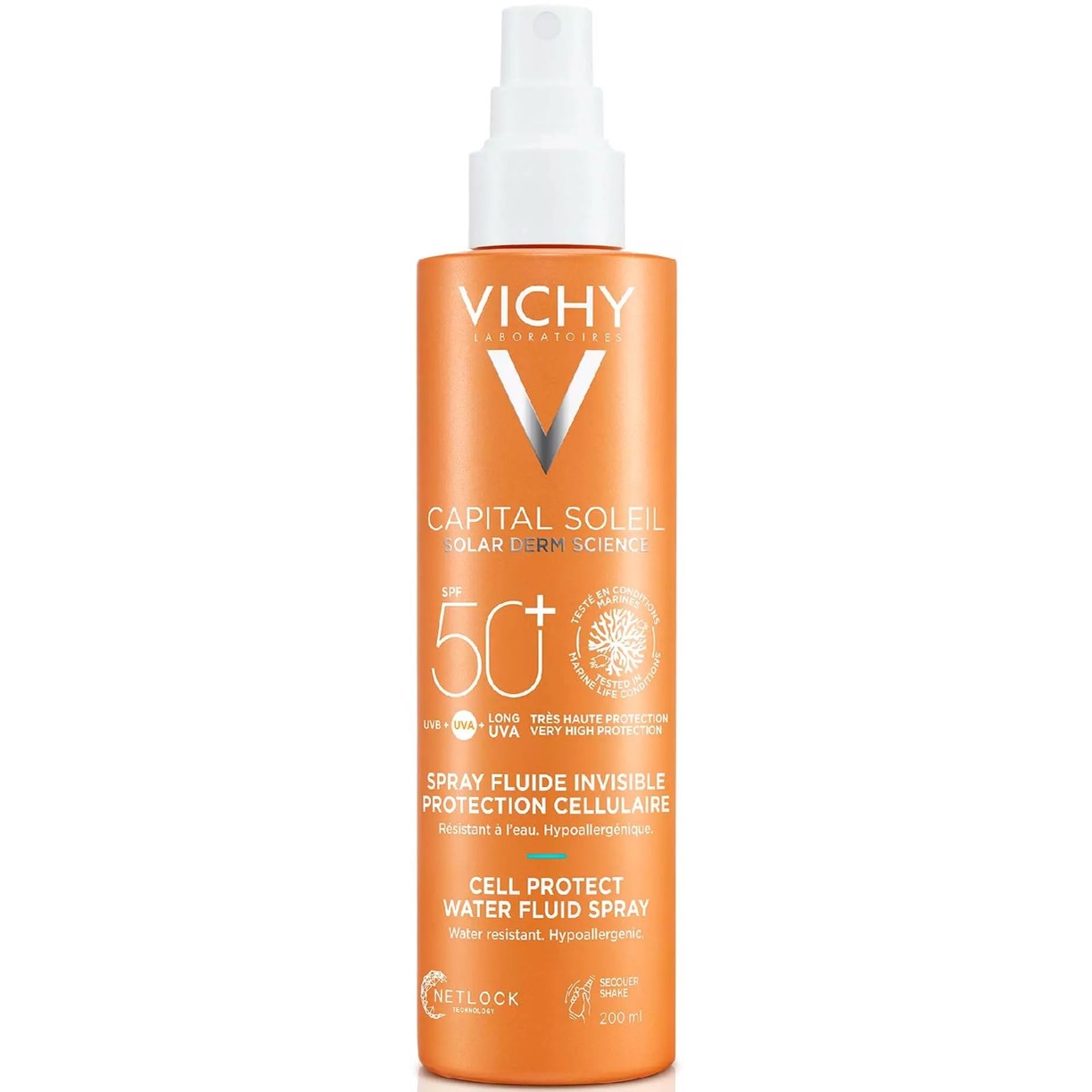 VICHY Capital Soleil Cell protect UV spray SPF50+ 200 ml