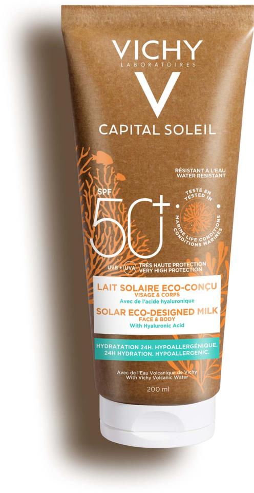 Vichy Capital Soleil Solar Eco-Designed Milk SPF50+ 200 ml