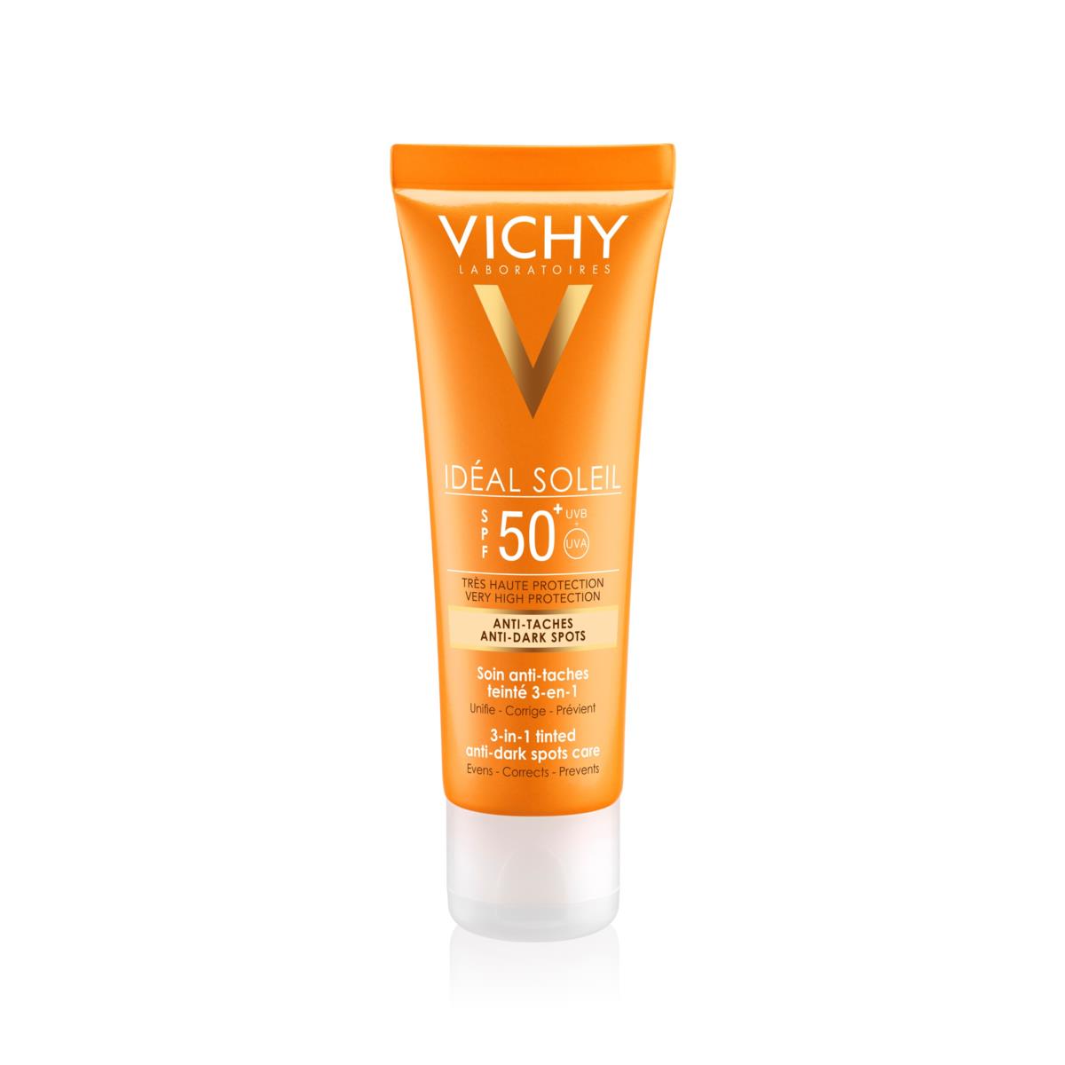 Vichy Capital Soleil Tinted 3in1 Anti Dark Spot Spf50 50 Ml