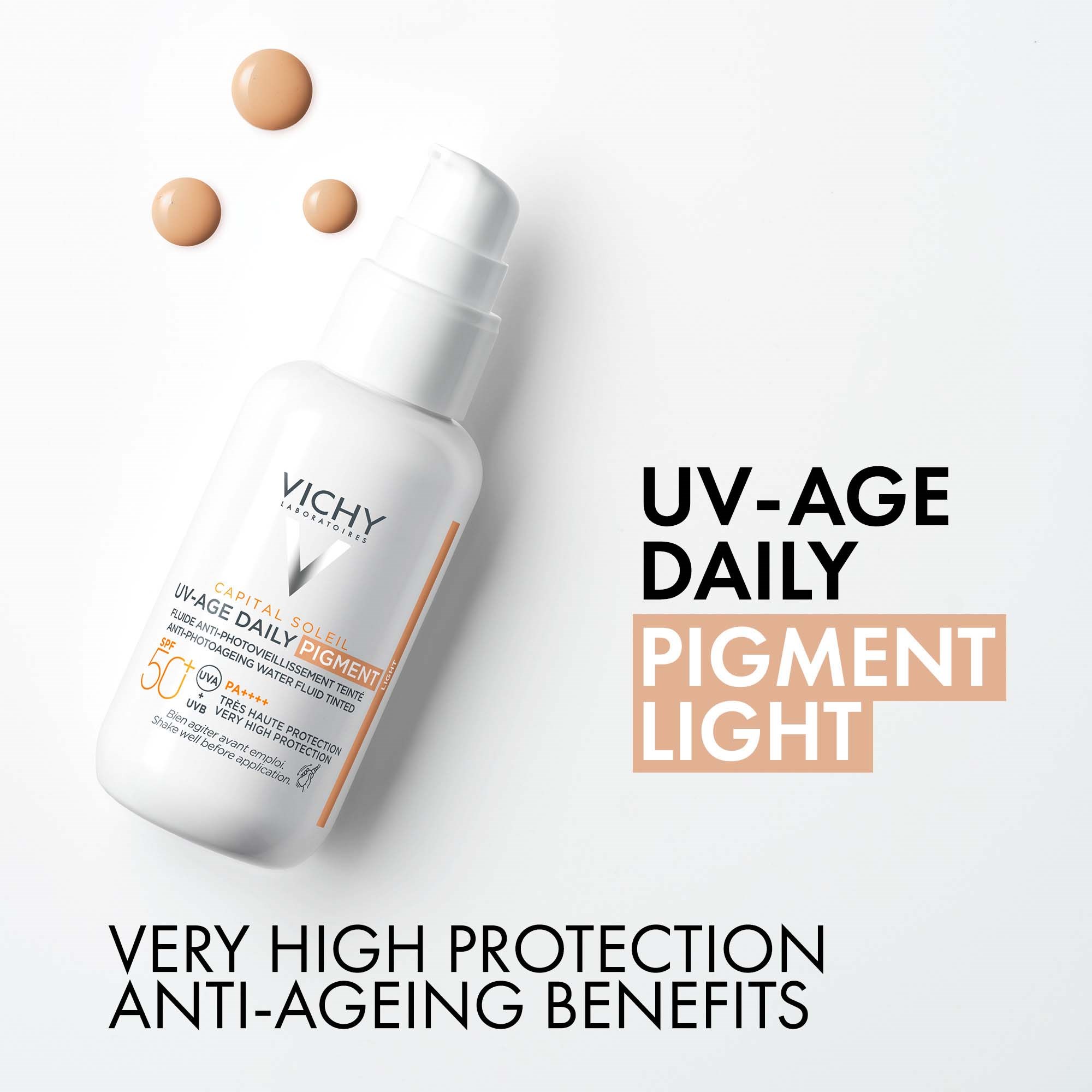 VICHY Capital Soleil Capital Soleil Uv-age Daily Pigment Light SPF50+ (obrázok 10)