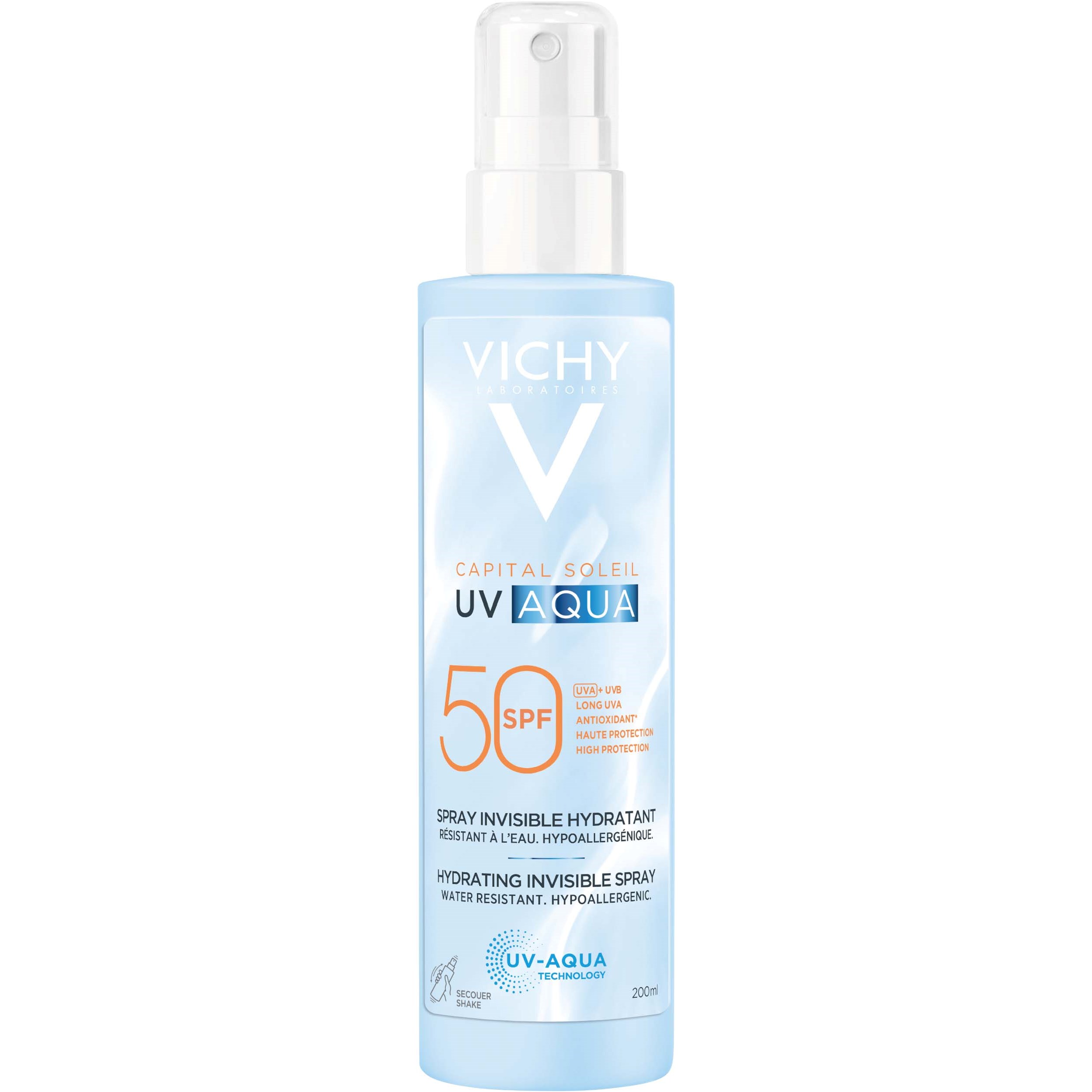 VICHY Seasonal Body Capital Soleil Uv-aqua Hydrating Invisible S billede