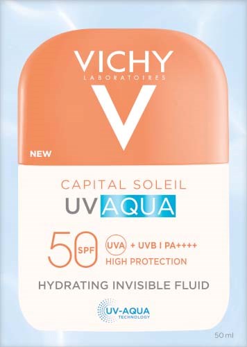 VICHY Daily UV Capital Soleil UV-aqua Hydrating Invisible Fluid SPF50 50 kpl