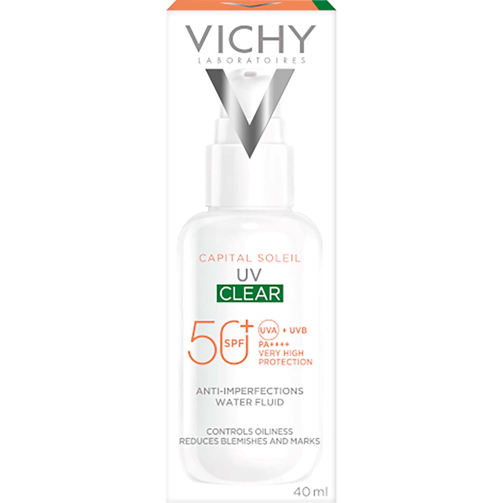VICHY Capital Soleil Capital Soleil UV Clear SPF50+ 40 ml - krem do tw (obrázok 3)