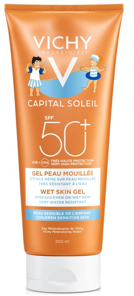VICHY Capital Soleil Wet Skin Gel Kids SPF50+ 200 ml