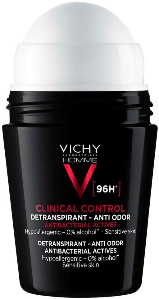 Vichy Clinical Control 96hr Roll-on Antiperspirant Deodorant 50 ml