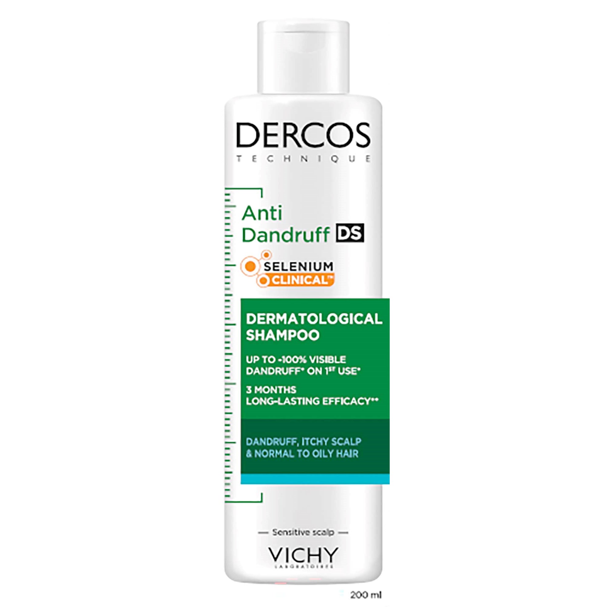 VICHY Dercos Anti-Dandruff Shampoo - Normal to oily hair 200 ml
