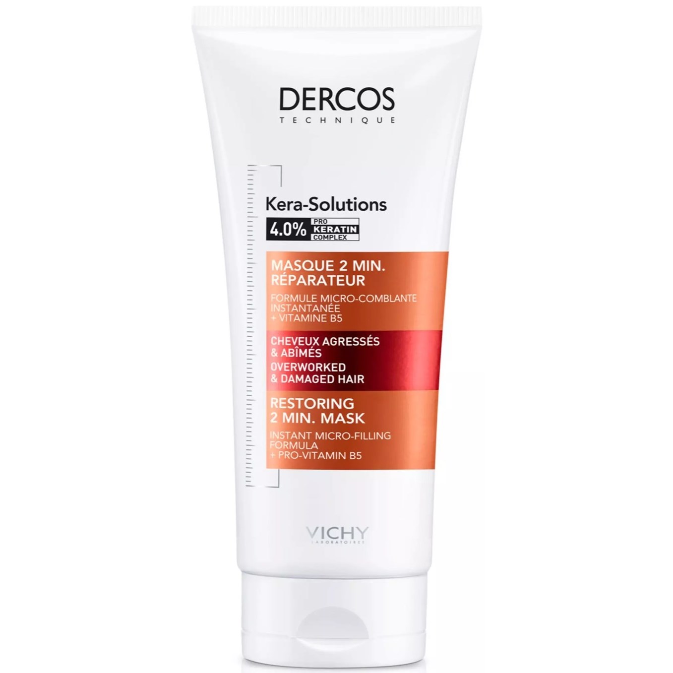 VICHY Dercos Technique Kera-Solutions 2 Min. Mask 200 ml billede