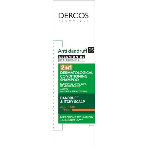 Alternativ bild 1 för VICHY Dercos Technique Anti-Dandruff 2–1 200 ml