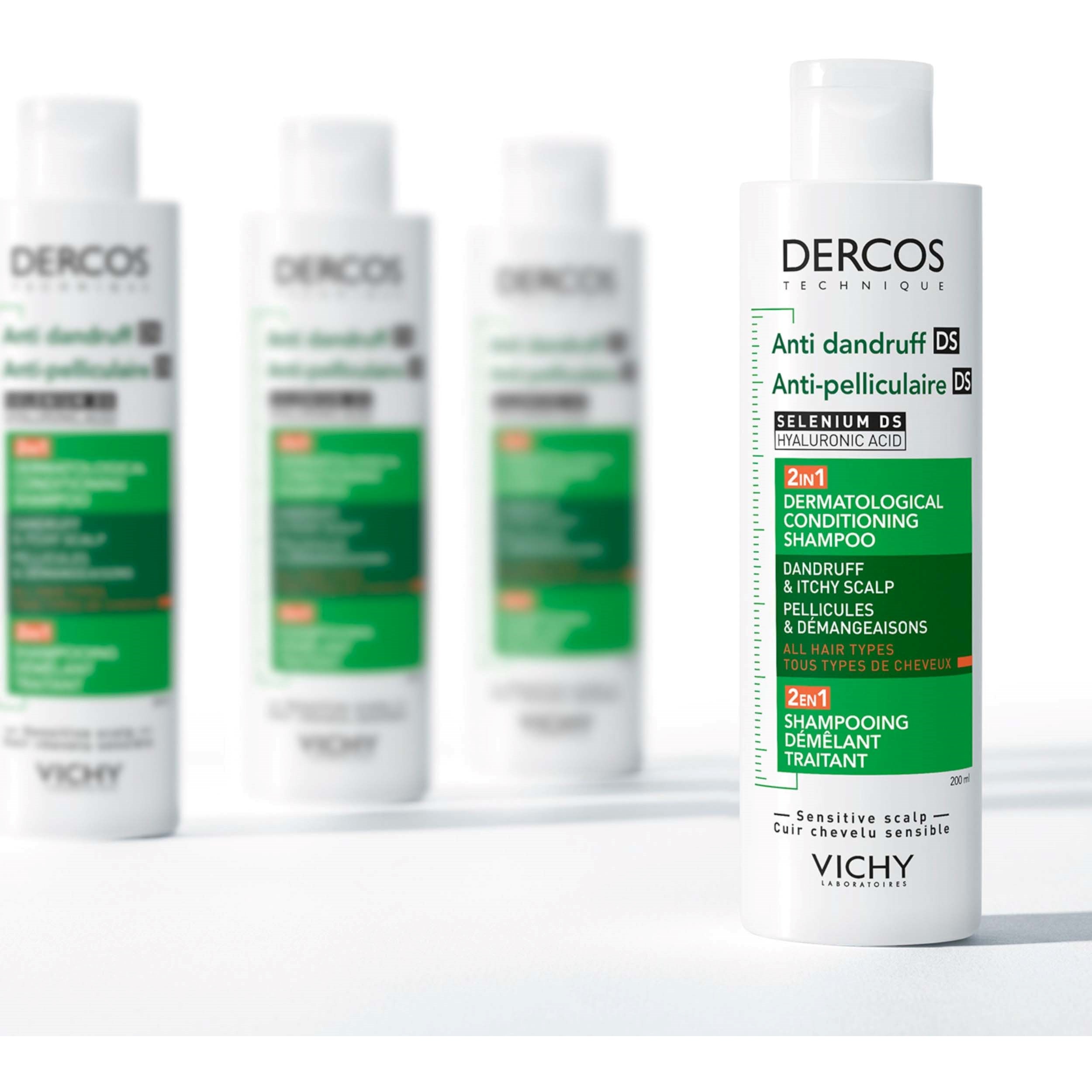 VICHY Anti-Dandruff 2–1 Shampoo + Conditioner 200 ml 200 ml (obrázok 8)
