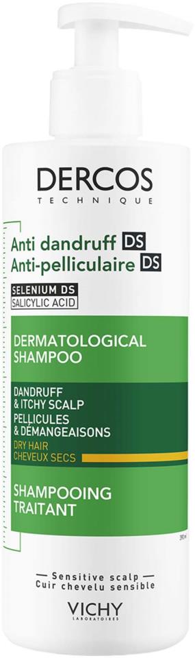 Vichy Dercos Technique Anti-Dandruff Shampoo for Dry Hair 390 ml