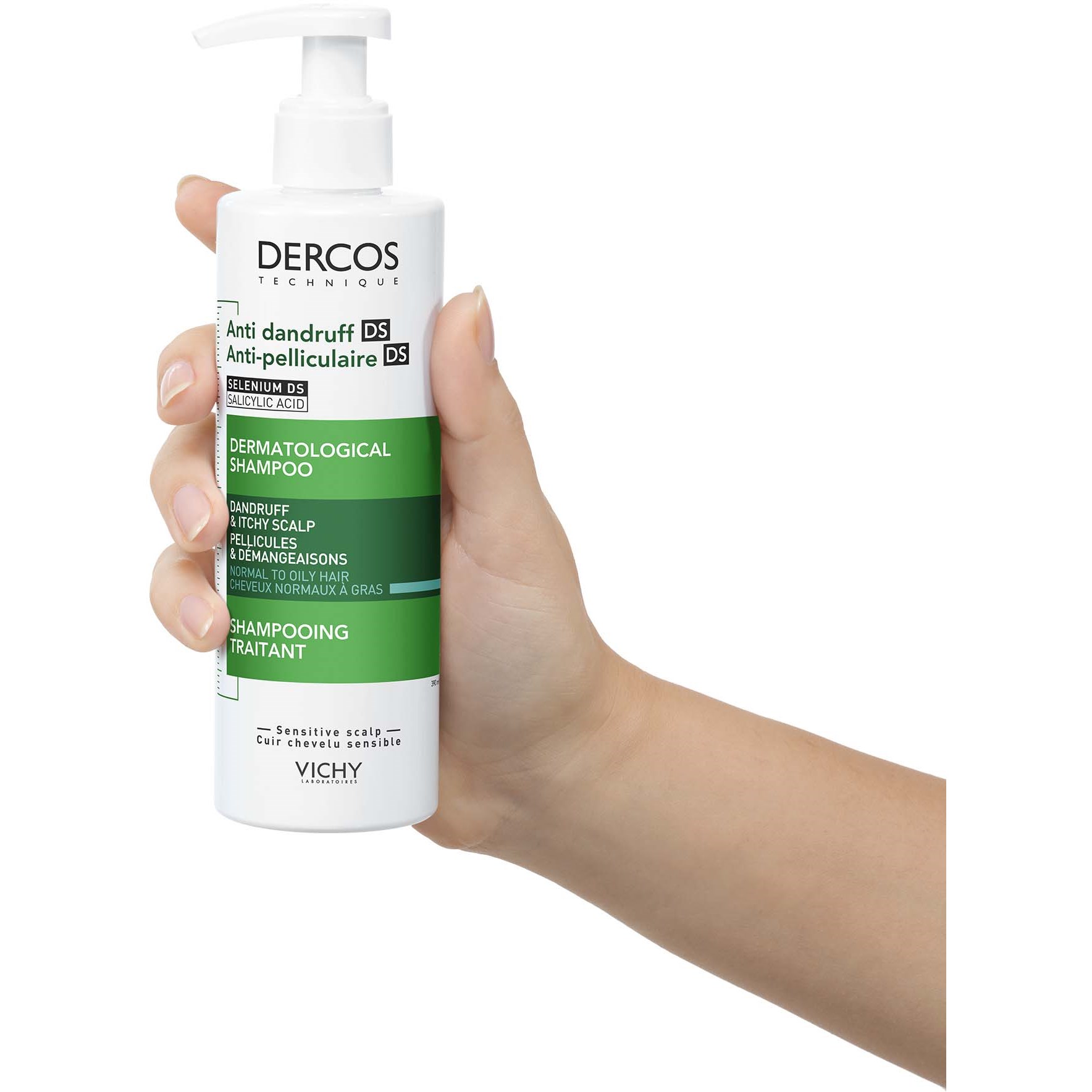 VICHY Dercos Technique Anti-Dandruff Shampoo for Normal and Oily Hair (obrázok 3)