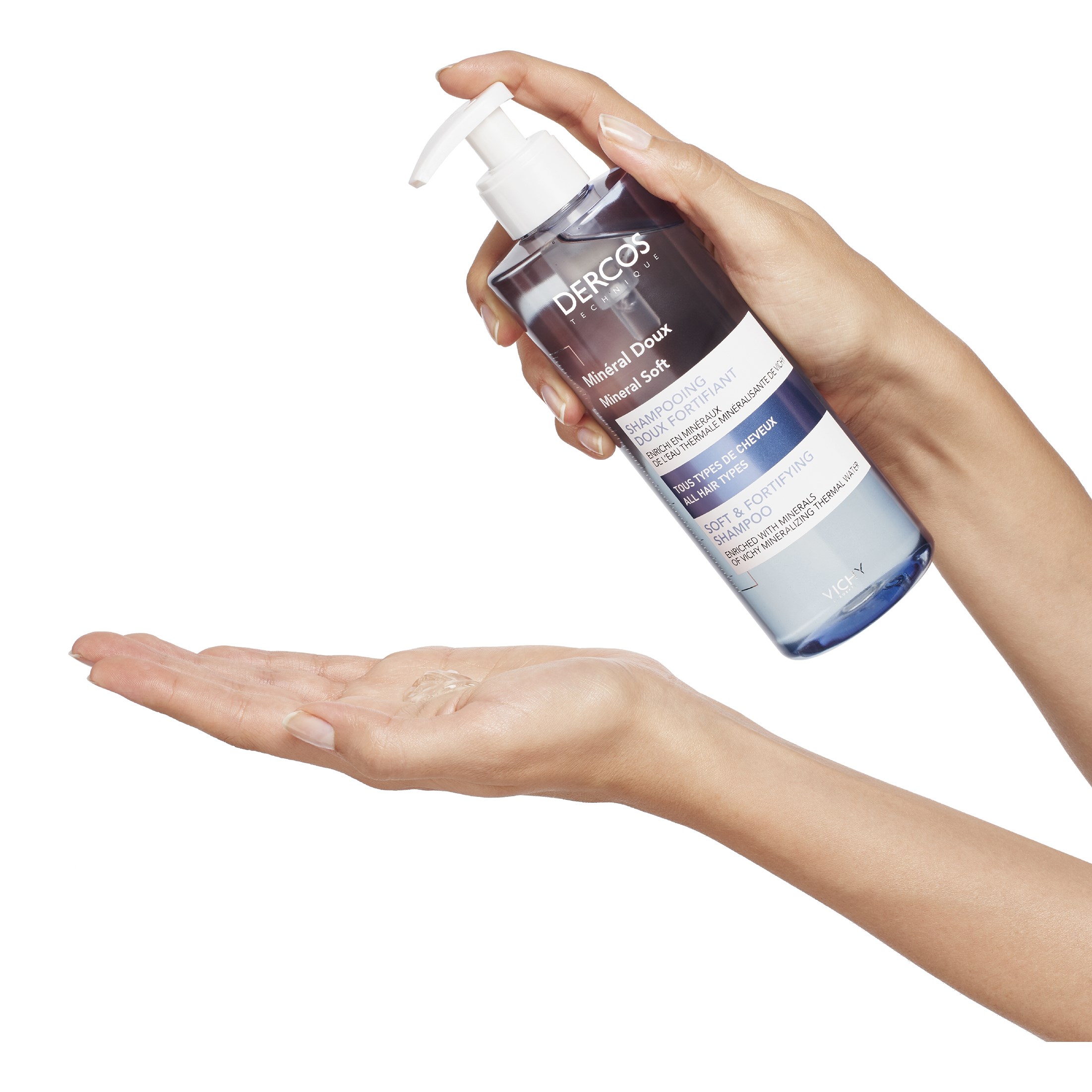 VICHY Dercos Technique Soft & Fortifying Shampoo 400 ml (obrázok 3)