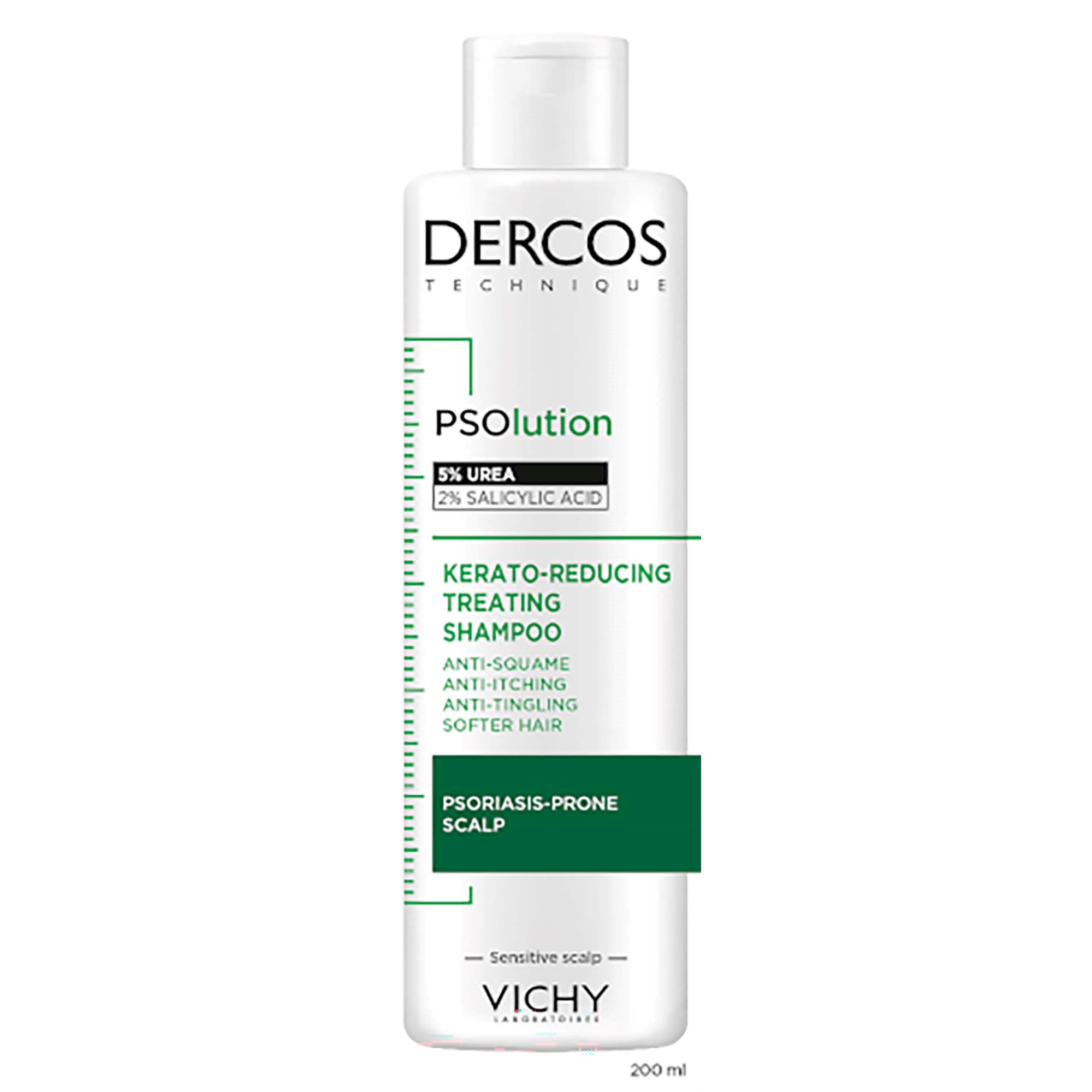 Vichy Dercos PSOlution Kerato-Reducing Treating Shampoo 200 ml