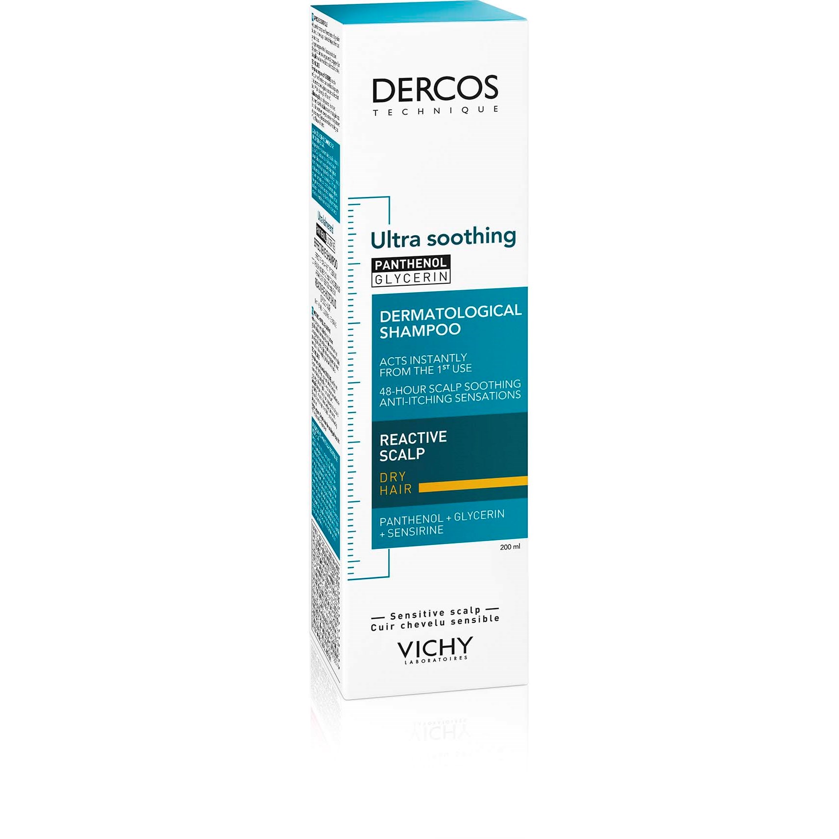 VICHY Dercos Technique Ultrakojący szampon do włosów suchych 200 ml (obrázok 4)