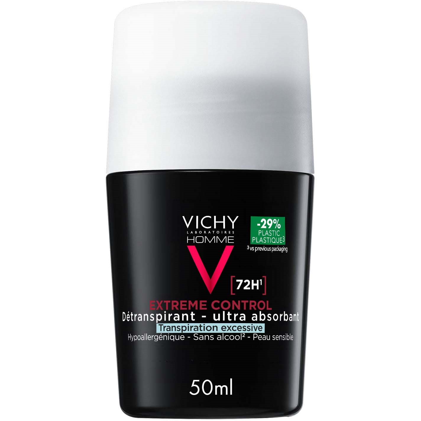 VICHY Homme 72H Extreme Control Anti-perspirant Deodorant Roll-On 50 m