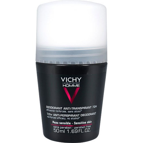 Läs mer om VICHY Homme antiperspirant deodorant roll-on 72h 50 ml