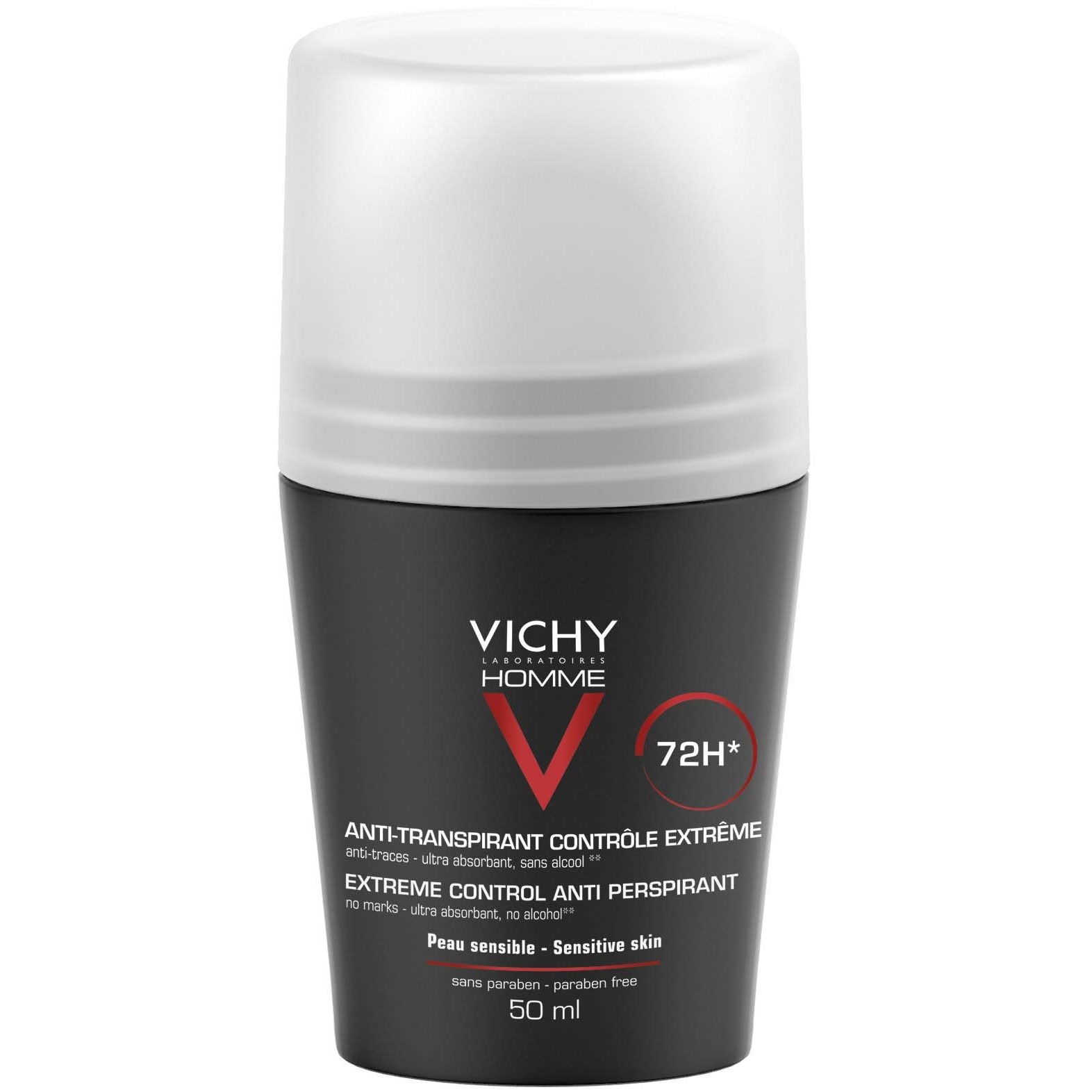 Bilde av Vichy Homme 75h Anti-perspirant Deodorant 50 Ml