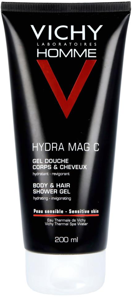 Vichy Homme Hydra Mag C shower gel