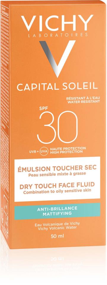 Vichy Idéal Soleil Dry Touch creme till ansikte SPF 30