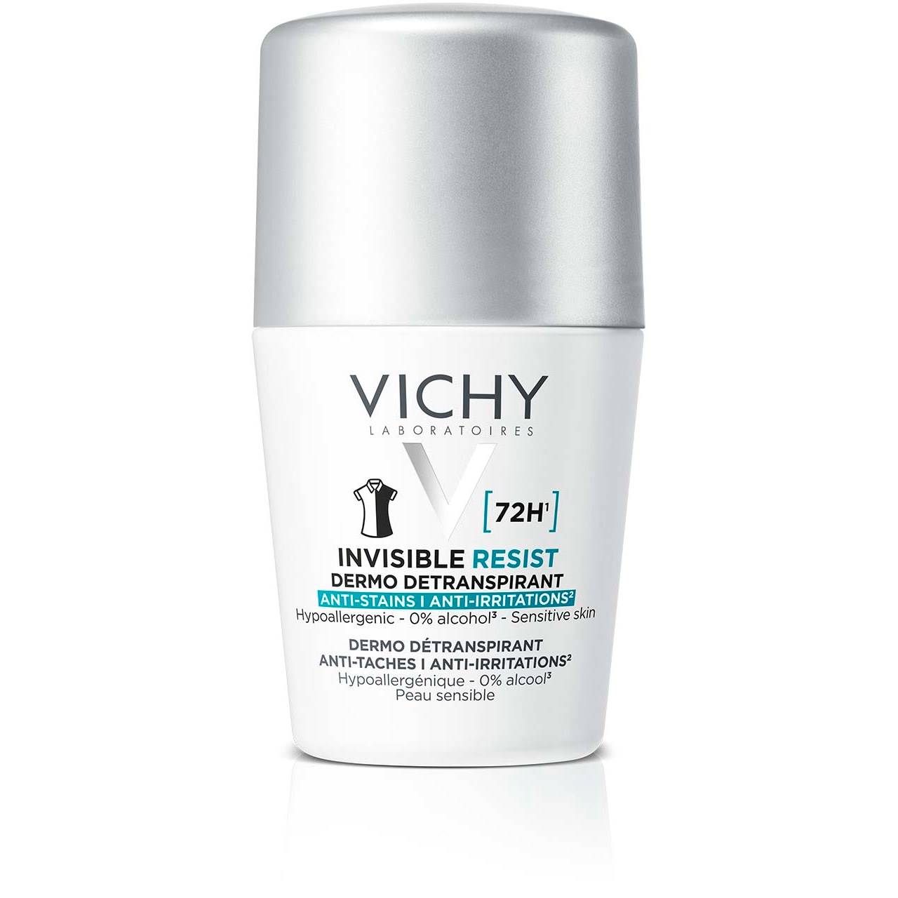 Bilde av Vichy Invisible Protect 72h Anti-stain Roll-on 50 Ml