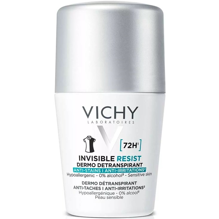 VICHY Invisible Resist 72H Anti-Stain Roll-On 50 ml 50 ml billede