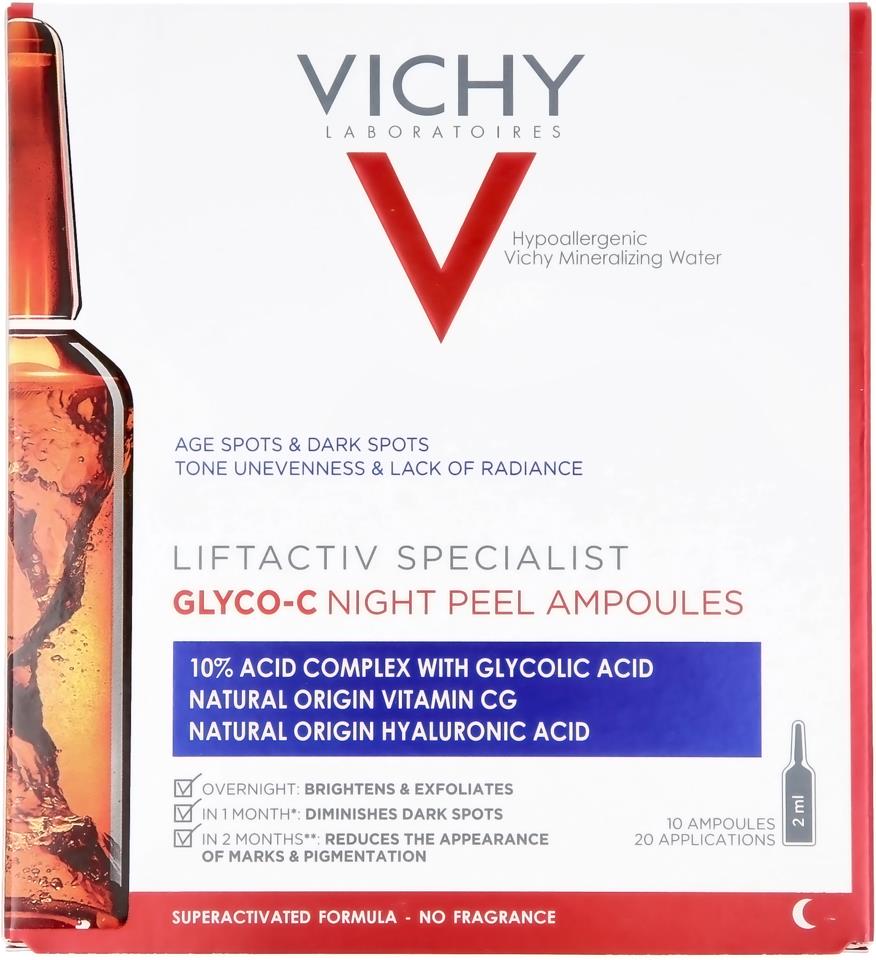 Vichy Liftactiv Glyco-C Night peel ampoules 10st 2 ml