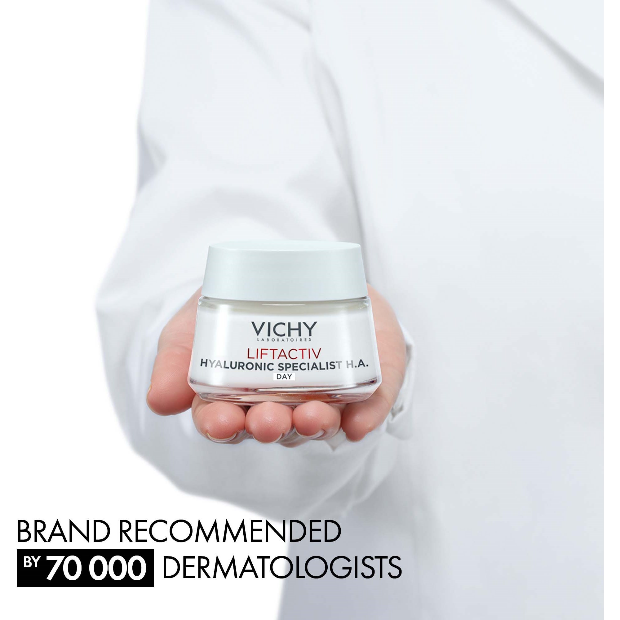 VICHY Liftactiv H.A. Anti-Wrinkle Day Cream Dry Skin 50 ml (obrázok 4)