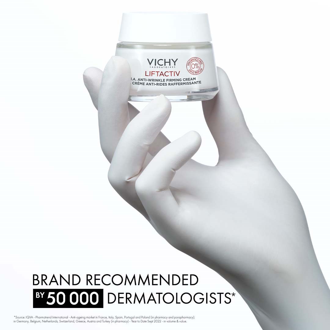 VICHY Liftactiv H.A. Day Cream Fragrance Free - krem przeciwzmarszczk (obrázok 3)