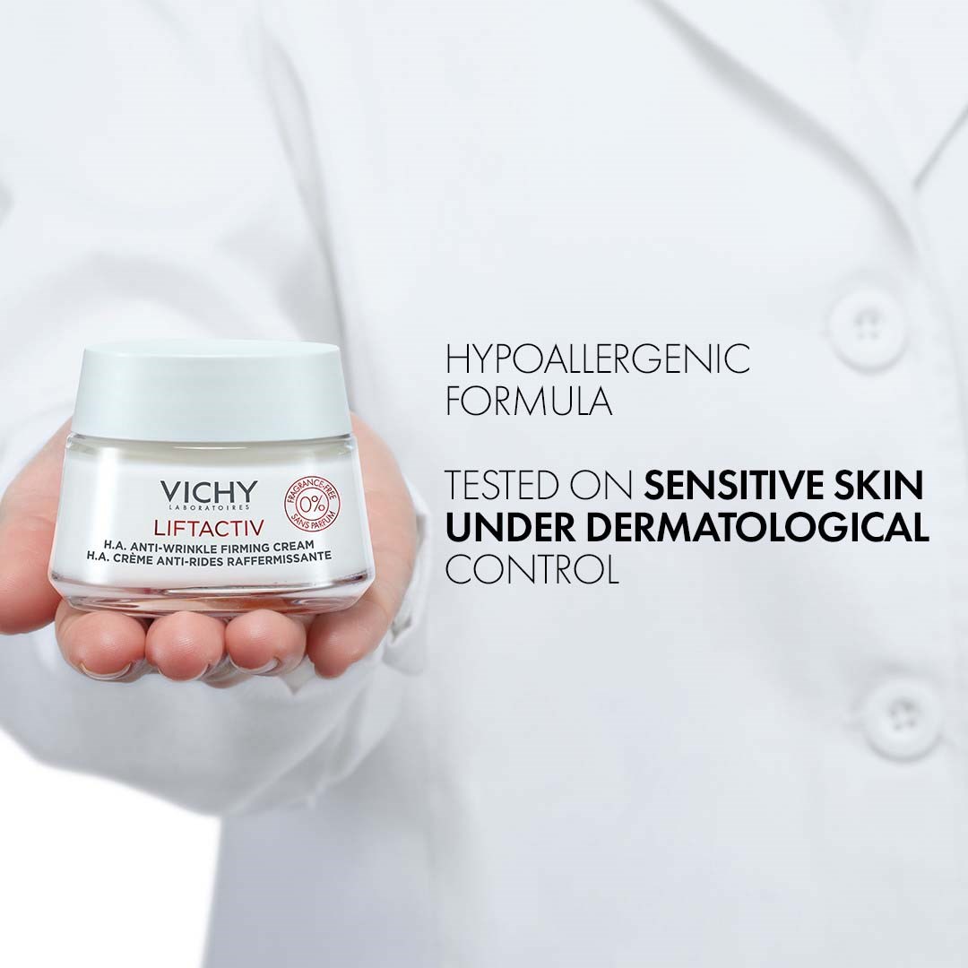 VICHY Liftactiv H.A. Day Cream Fragrance Free - krem przeciwzmarszczk (obrázok 4)