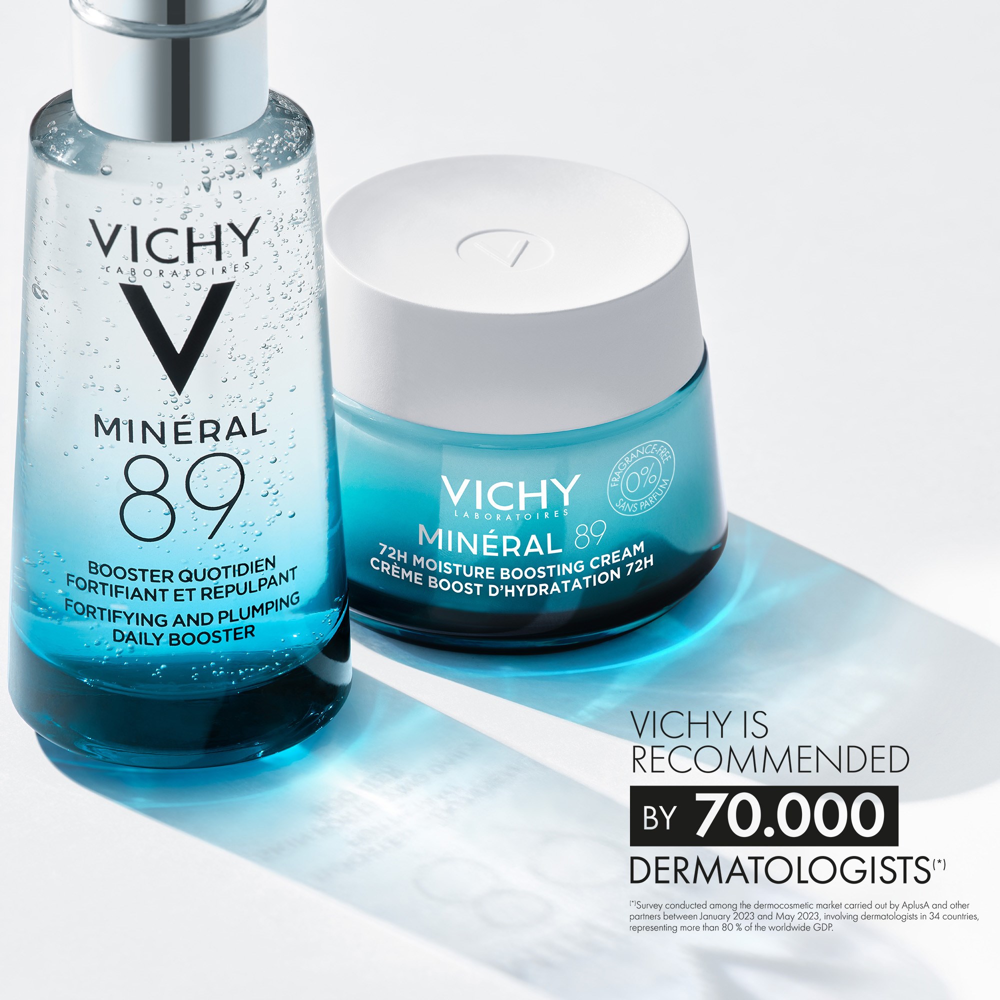 VICHY Mineral 89 100H Moisture Boosting Cream, Fragrance-free 50 ml (obrázok 5)