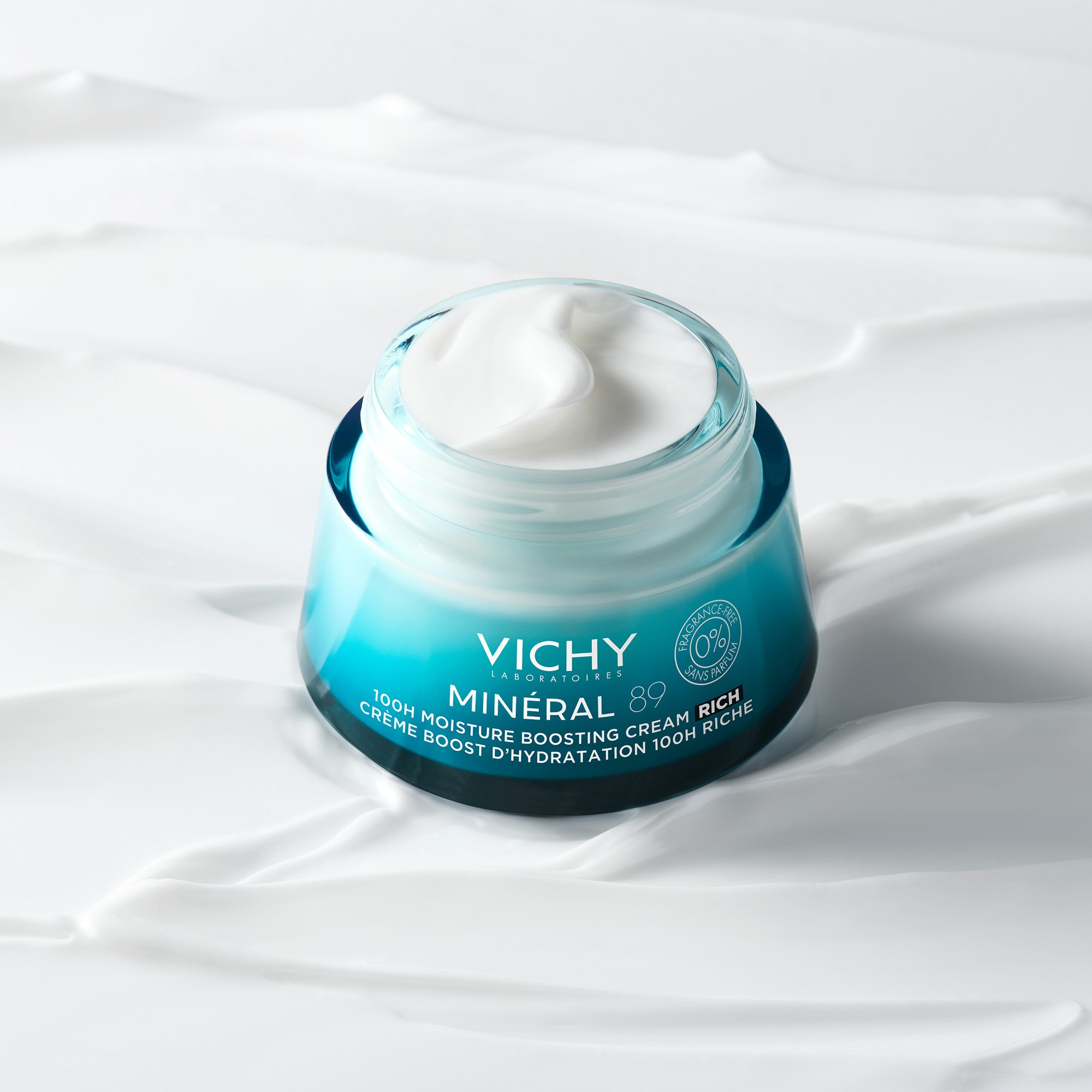 VICHY Mineral 89 100H Moisture Boosting Cream, Fragrance-free 50 ml (obrázok 6)