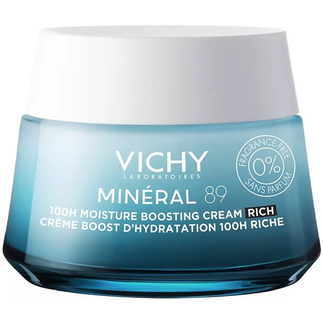 VICHY Mineral 89 100H Moisture Boosting Cream, Fragrance-free 50 billede