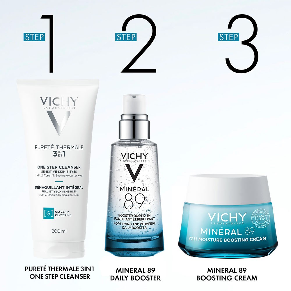 VICHY Mineral 89 72H Moisture Boosting Cream Fragrance Free 50 ml (obrázok 5)