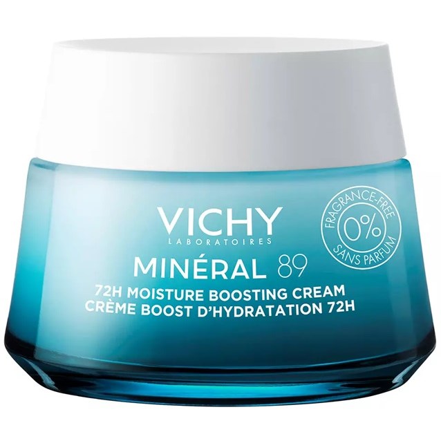 VICHY Mineral 89 72H Moisture Boosting Cream Fragrance Free 50 ml