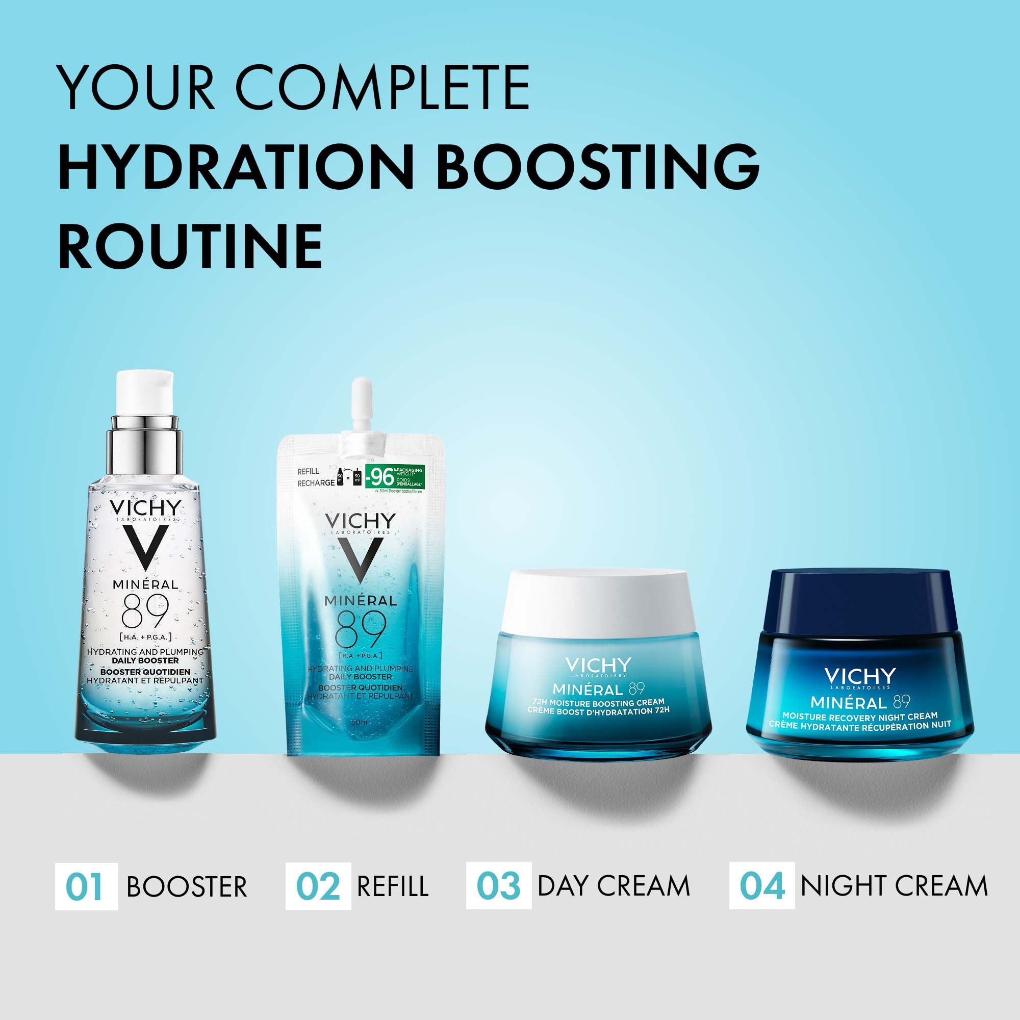 VICHY Minéral 89 Booster Refill 50 ml (obrázok 5)
